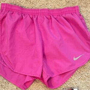 Nike Women's Vibrant Pink Athletic Shorts